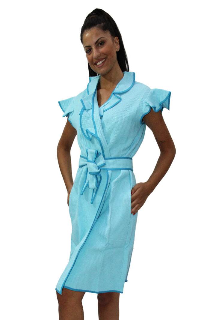 Accappatoio senza cappuccio Bagno UNITO N D APE ACCAPPATOIO Luna di Giorno - evabiancheria